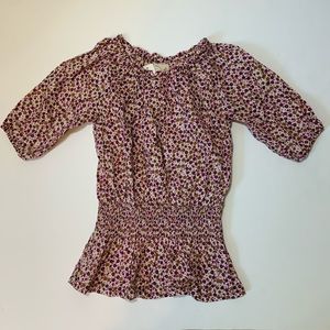 NEW Peek Flowered Blouse 2XL 12